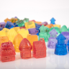 Translucent colour homes pack of 72