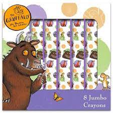 The Gruffalo 8 jumbo crayons