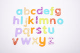 Rainbow glitter letters