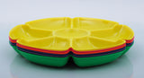 Flower shaped sorting/paint tray - one supplied