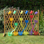 Rainbow flexi-tubes pack of 6