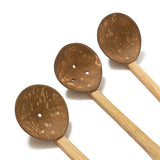 Coconut shell water playset - 5 pieces in a bag