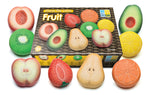 Fruit- sensory play stones