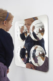 Large acrylic mirror panels set - pk4