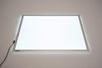 A2 light panel with light panel cover
