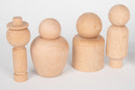 Wooden community figures