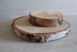 Birch wood slice 25-30cm