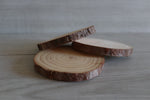 Set of 3 wood slices