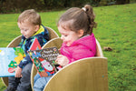 Outdoor toddler chair - set of 2