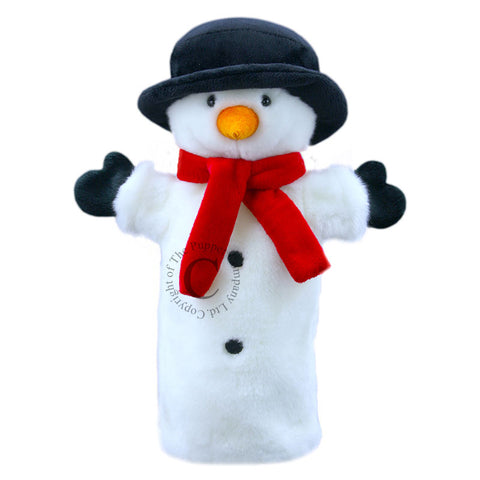 Snowman long sleeved puppet
