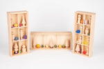 Wooden discovery boxes - pack of 3