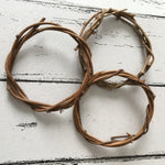 Willow rings - set of 3