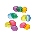 Translucent tactile shells - set of 18