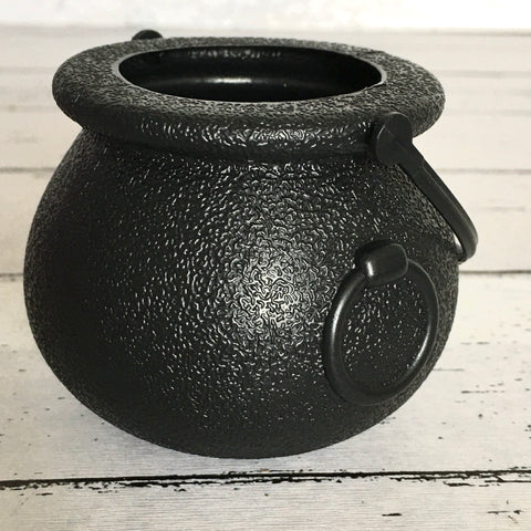 Mini plastic cauldron