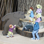 We’re Going on a Bear Hunt wooden character set