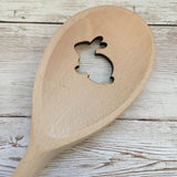Bunny shape wooden spoon
