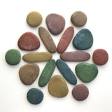 Eco friendly junior rainbow pebbles