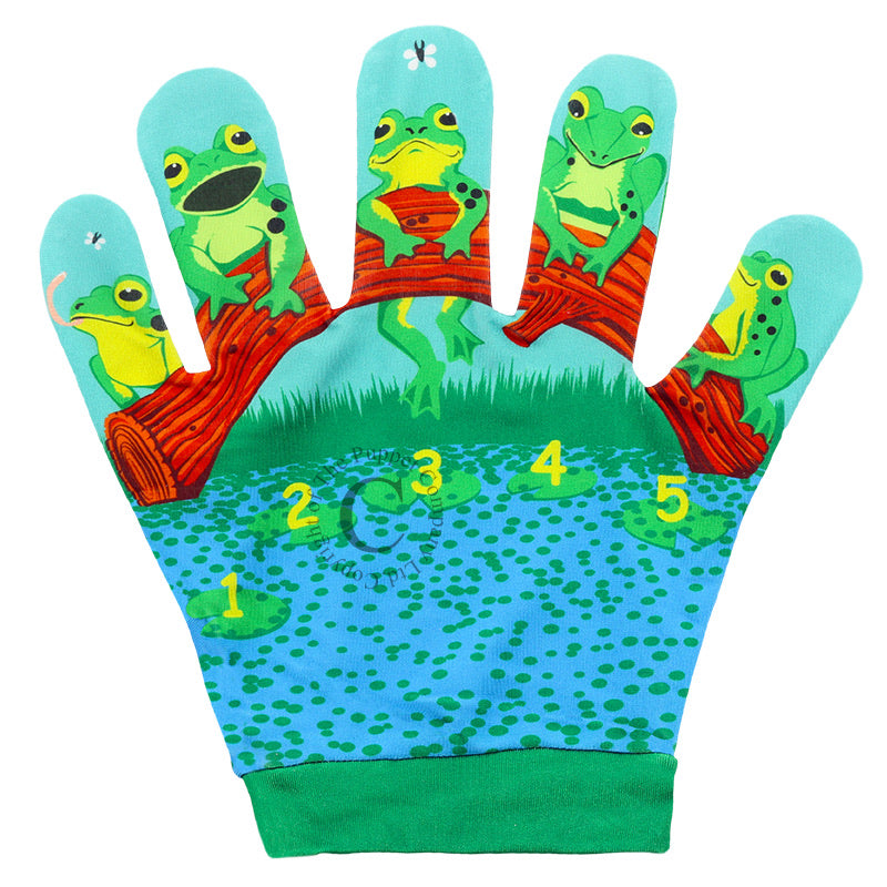 Burattino Morbido The Puppet Company - Canzone 'Ten In A Bed' Per Bambini, Marionetta Da Dito Interattiva Dai 12 Mesi - 2