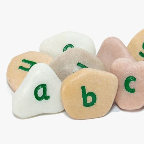 Alphabet pebbles - lowercase