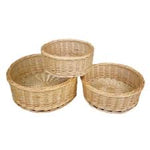 Set of 3 willow baskets