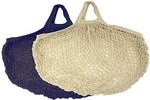 Short handle string bag (cream or navy)